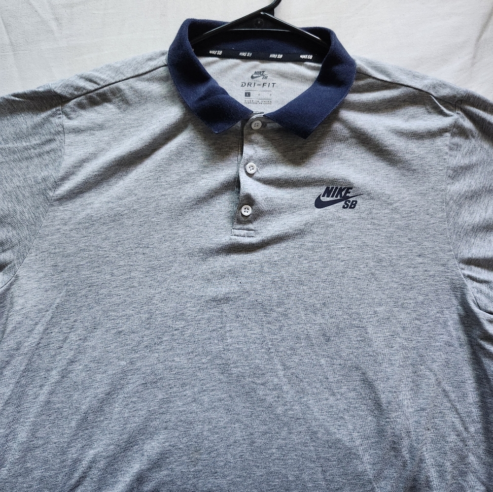 Nike Sb Dri Fit Long Sleeve Button Up